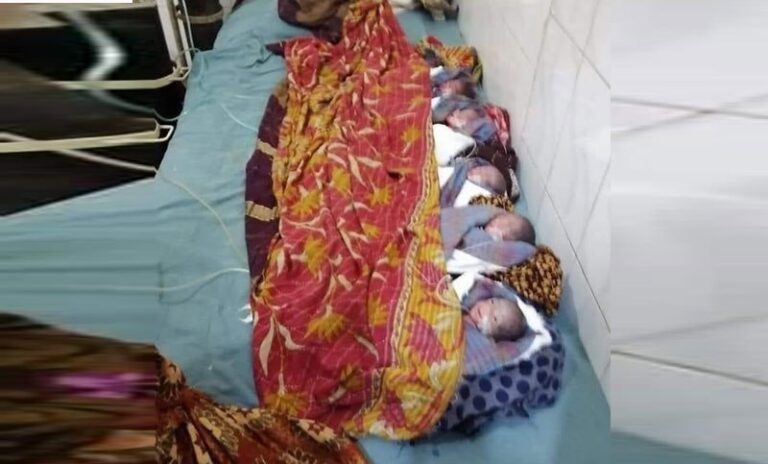 একসঙ্গে ৫ সন্তান প্রসব, সুস্থ আছে সবাই