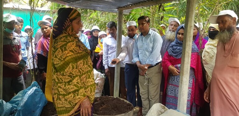 নকলায় সিআইজি ভুক্ত সমিতির সদস্যদের নিয়ে এক্সপোজার ভিজিট