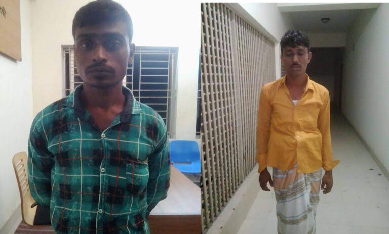 ঝিনাইগাতীতে অঙ্গান পার্টির দুই সদস্য গ্রেফতার
