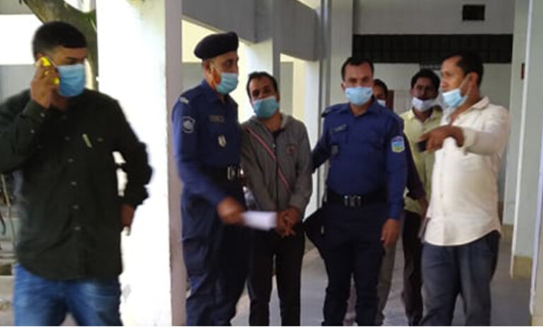 নকলায় পুলিশের অভিযানে পরোয়ানাভুক্ত আসামী গ্রেফতার