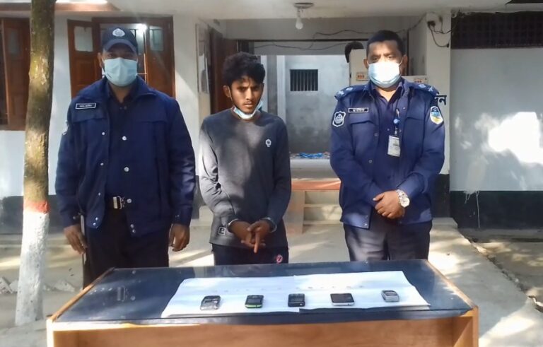 নকলায় ইউপি চেয়ারম্যান সুজাকে হত্যার হুমকি ও চাঁদাদাবীকারী শিপ্ত গ্রেফতার