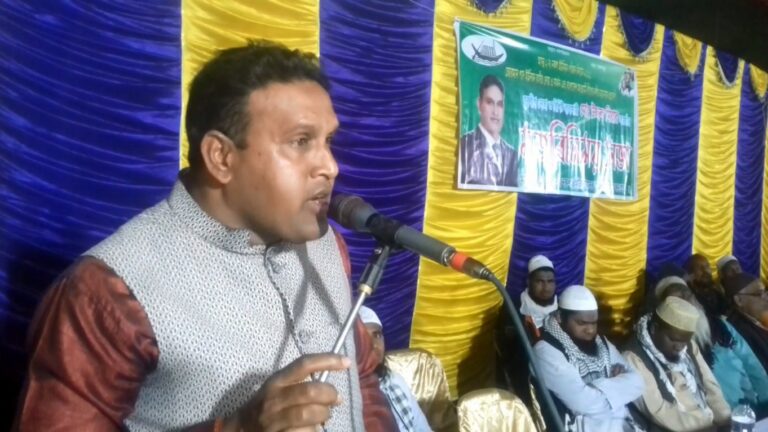 নকলায় ইউনিয়নবাসীর দোয়া ও সমর্থন চেয়ে মতবিনিময় সভা করেছেন যুবলীগ নেতা উজ্জল