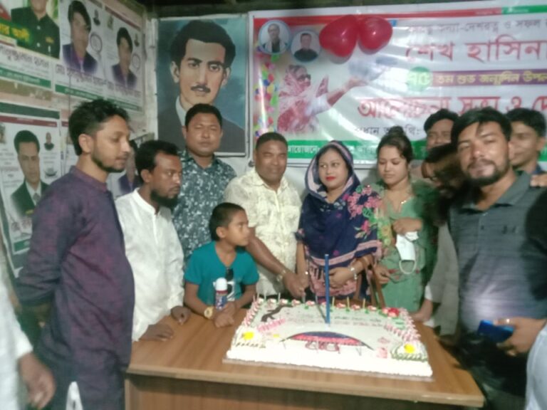 ঝিনাইগাতীতে শেখ হাসিনার জন্মদিন পালিত