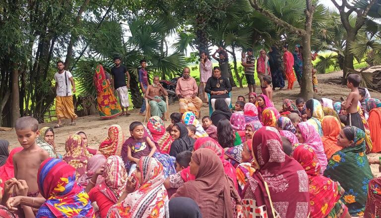নকলা ইউপি’র চেয়ারম্যান পদে নৌকার মনোনয়ন প্রত্যাশী উজ্জলের উঠান বৈঠক
