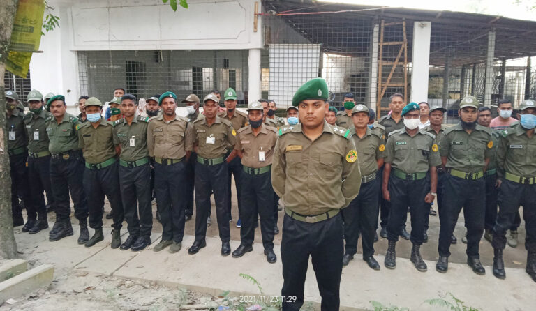 নকলায় ইউপি নির্বাচনে ভোটকেন্দ্রের নিরাপত্তার দায়িত্বে ১৩৯৪জন আনসার সদস্য