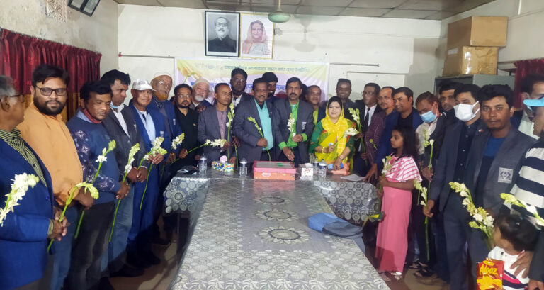 শ্যামলবাংলা২৪ডটকম’র উদ্যোগে শেরপুরে বসন্তবরণ ও ভালোবাসা দিবসে আলোচনা-কেক কাটা 