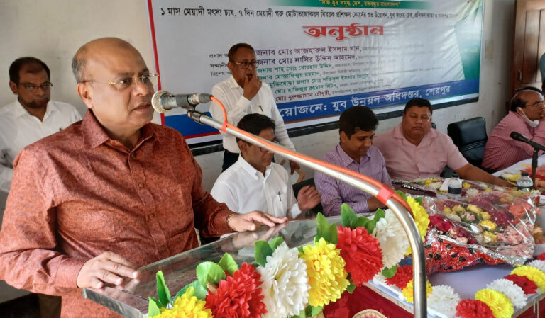 উন্নত রাস্ট্র গড়তে দক্ষ যুবকের ভূমিকা অপরিসীম: যুব উন্নযন অধিদপ্তরের মহাপরিচালক