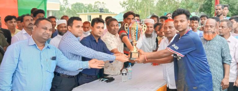 ঝিনাইগাতীতে  বঙ্গবন্ধু গোল্ডকাপ ফুটবল টুর্নামেন্ট ফাইনাল খেলা অনুষ্ঠিত: নলকুড়া ইউনিয়ন চ্যাম্পিয়ন