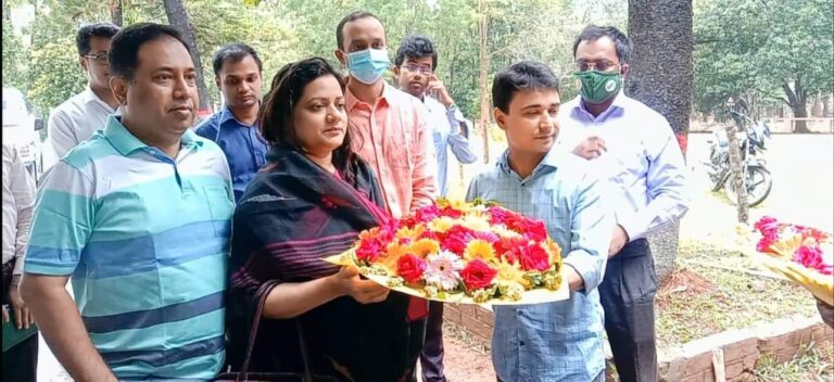 ঝিনাইগাতীর গজনী পরিদর্শনে জেলা প্রশাসক সাহেলা আক্তার