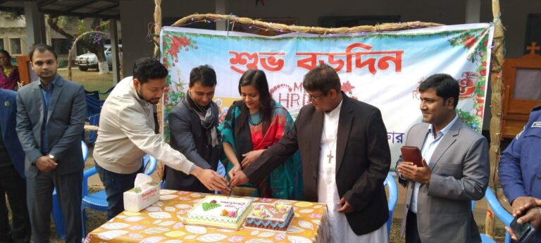 ঝিনাইগাতীতে নানান আয়োজনে যিশুখ্রিস্টের জন্মদিন পালিত