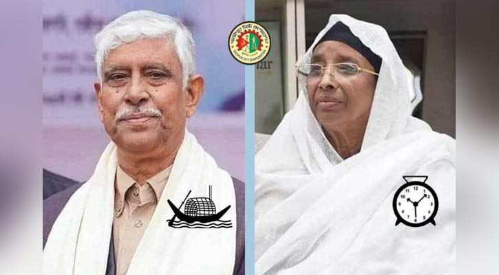 ১৩৩ কেন্দ্রের ফল: আজমত ৫৮০২৫, জায়েদা ৬৮৮০০