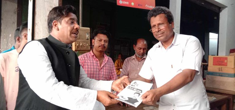 নৌকার মনোনয়ন প্রত্যাশায় এডিএম শহিদুলের গণসংযোগ ও পথসভা অব্যাহত