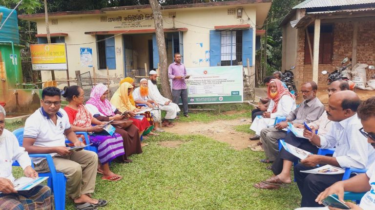 ঝিনাইগাতীতে ক্ষুদ্রনৃগোষ্ঠিদের নিয়ে নিরাপদ মাতৃত্ব বিষয়ে কমিউনিটি এ্যাওয়ারনেস সেশন অনুষ্ঠিত