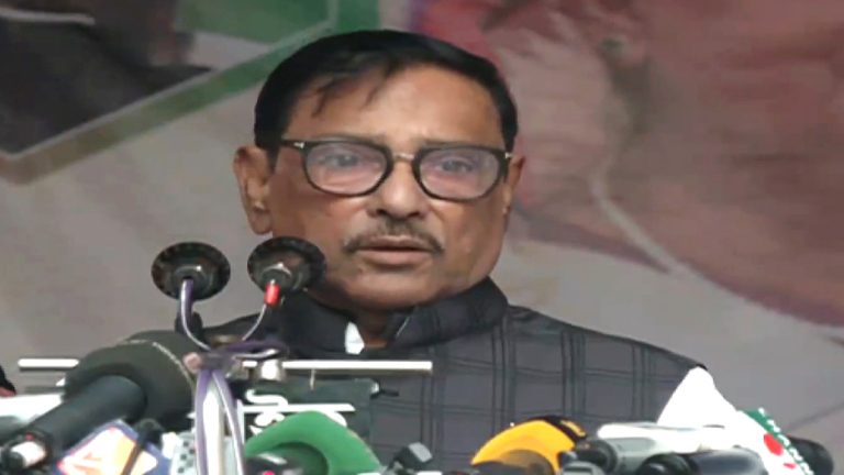 যুক্তরাষ্ট্রের ভিসা পলিসি দেখে বিএনপির ঘুম হারাম : ওবায়দুল কাদের