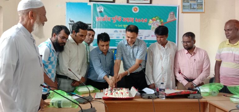 ঝিনাইগাতীতে জাতীয় পুষ্টি সপ্তাহের উদ্বোধন