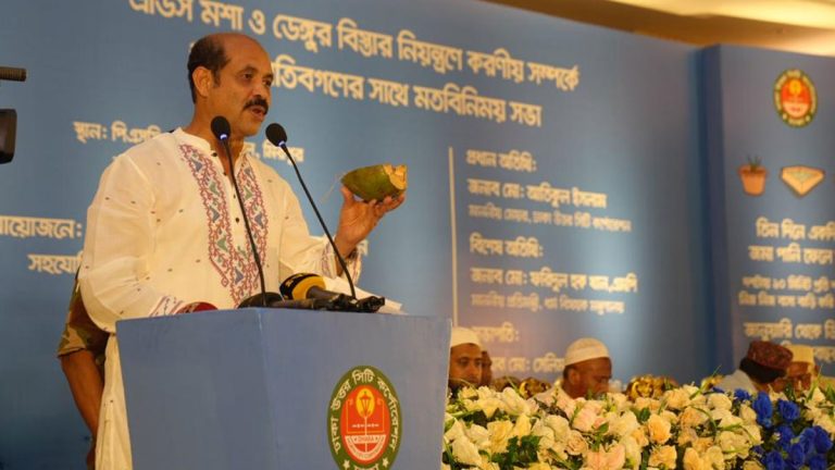 এডিস মশা চিনবে না কে মেয়র, কে কাউন্সিলর : আতিক