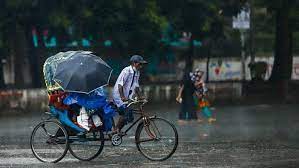 টানা ৯ দিনের দাবদাহের মধ্যে শেরপুরে স্বস্তির বৃষ্টি