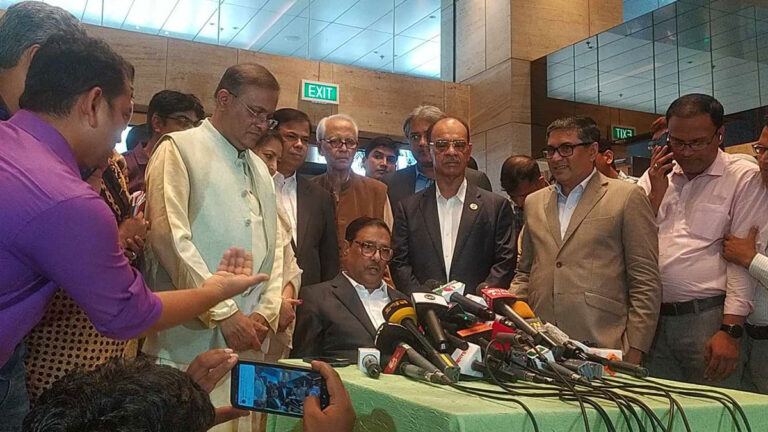 সংলাপ ও তত্ত্বাবধায়ক সরকার নিয়ে কোনো কথা বলেনি ইইউ : কাদের