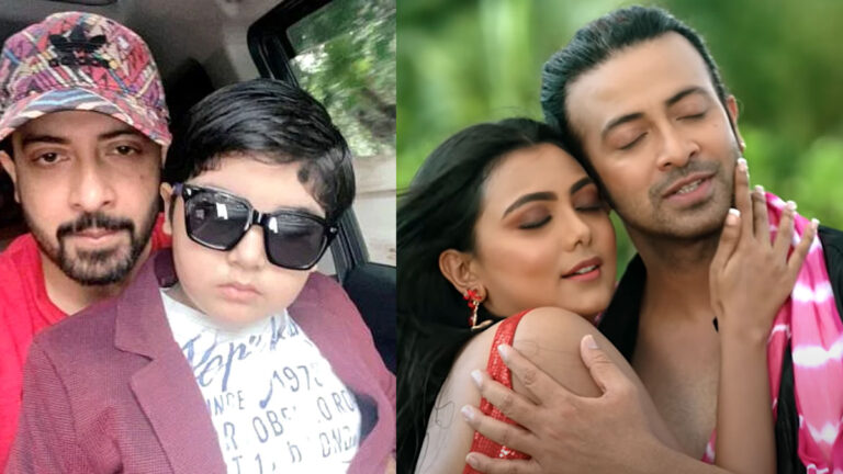 শাকিবের সিনেমার গানে ছেলে জয়ের টিকটক