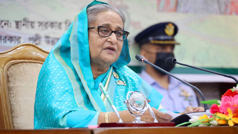 জ্বালাও-পোড়াও আমরা সহ্য করব না: প্রধানমন্ত্রী