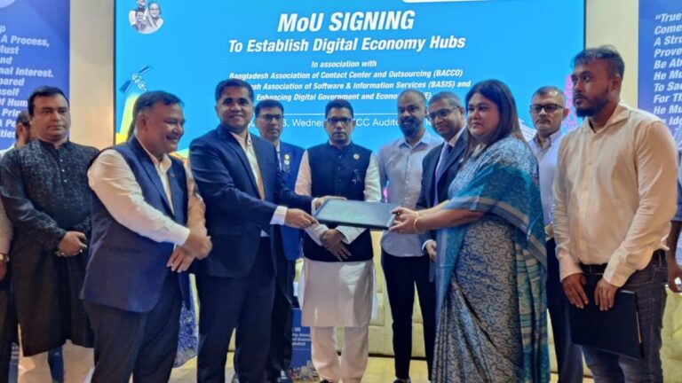 আইসিটি শিল্পে দুটি ডিজিটাল অর্থনীতি হাব প্রতিষ্ঠা করবে সরকার