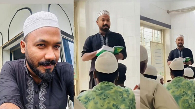তাবলিগ জামাতে সময় দিচ্ছেন পলাশ