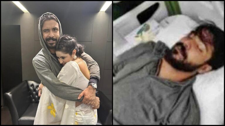 মাথা ফাটল রাজের, জ্বরে কথা বলতে পারছেন না পরীমণি