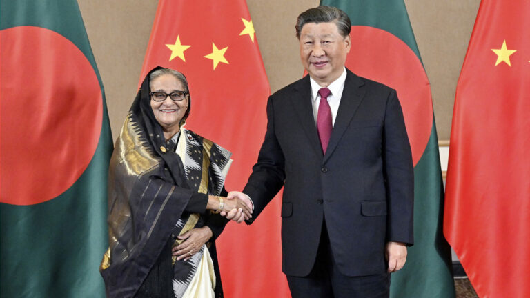 বাংলাদেশে বহিরাগত হস্তক্ষেপের বিরোধিতা করে চীন : জিনপিং