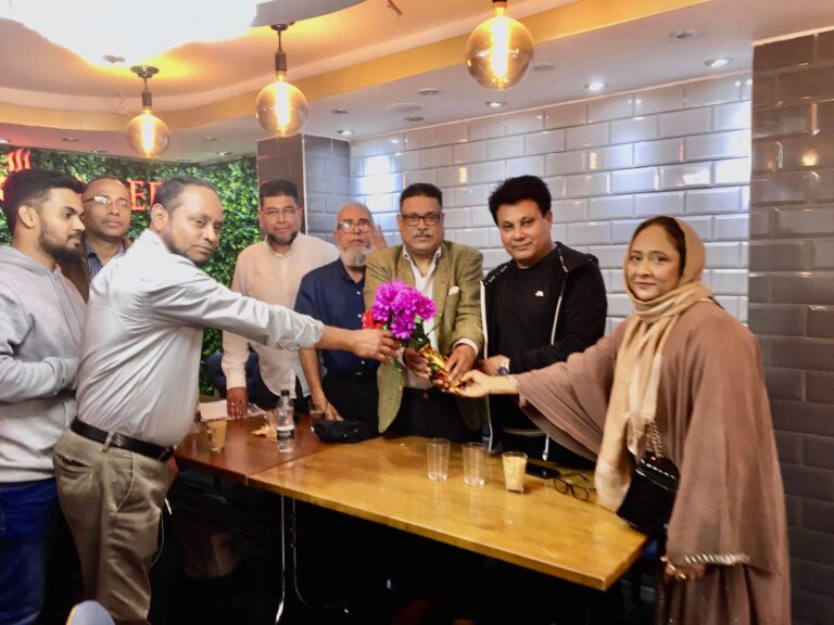 বিকল্প শ্রমজীবীধারার সভাপতি আইনুল হক লন্ডনে  সংবর্ধিত