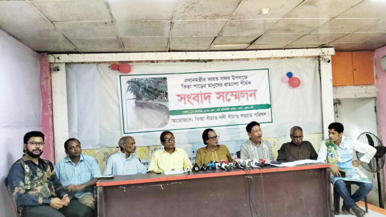 প্রধানমন্ত্রীর ভারত সফর ঘিরে আশাবাদী তিস্তাপাড়ের মানুষ