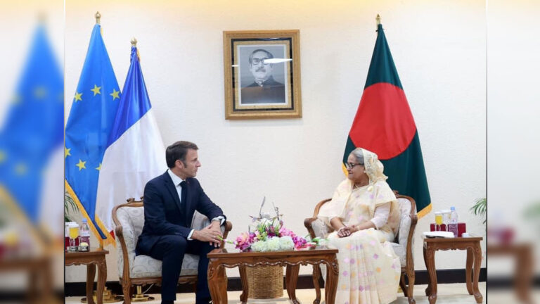 ফ্রান্সের প্রসিডেন্টের সঙ্গে ফলপ্রসূ আলোচনা হয়েছে: প্রধানমন্ত্রী