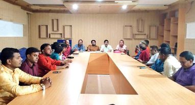 শেরপুর প্রেসক্লাবের কার্যনির্বাহী কমিটির প্রথম সভা
