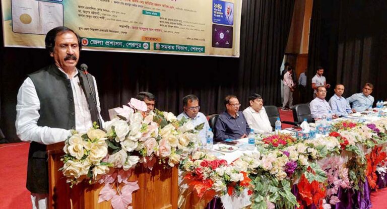 আগামী দ্বাদশ সংসদ নির্বাচন সংবিধানের আলোকেই হবে: শেরপুরে হুইপ আতিক