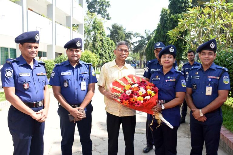 শেরপুরে পিবিআই ভবন নির্মাণের প্রস্তাবিত জায়গা পরিদর্শন করলেন পিবিআই প্রধান বনজ কুমার