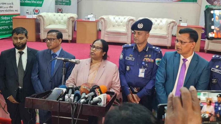 বিএনপি আসুক বা না আসুক ভোটে সেনাবাহিনী থাকবে: বগুড়ায় রাশেদা সুলতানা
