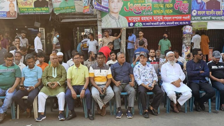 গুলিস্তানে অবস্থান নিয়েছে আ.লীগ