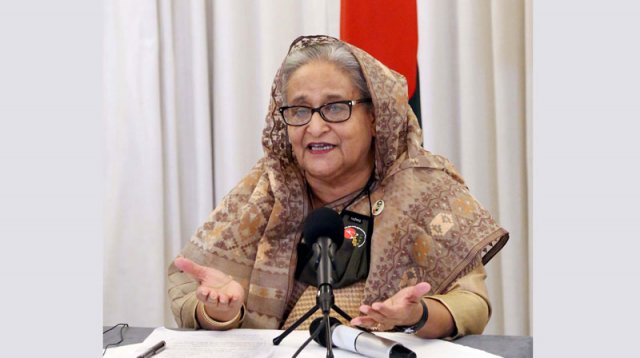 বিএনপি মানুষ মেরে সরকার পতন ঘটাতে চায়: শেখ হাসিনা
