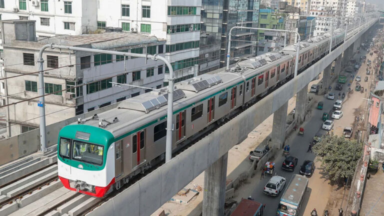 মেট্রোরেল চলাচল বন্ধ থাকবে ৪ নভেম্বর