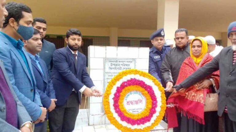 ঝিনাইগাতীতে শহীদ বুদ্ধিজীবী দিবস পালিত