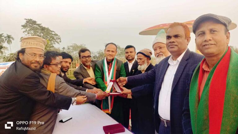 ঝিনাইগাতী বিজয় দিবস উপলক্ষে মুক্তিযোদ্ধা সংবর্ধনা ও সাহিত্য আড্ডা