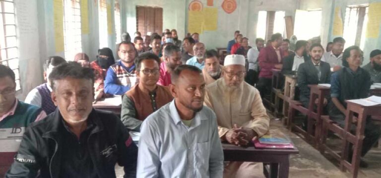 নতুন শিক্ষাক্রমের উপর ঝিনাইগাতীতে ৭দিনব্যাপী প্রশিক্ষণ কর্মসূচী