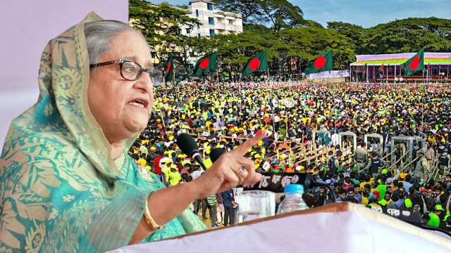 নৌকা নুহ নবীর, নৌকা ক্ষমতায় এলে মানুষের উন্নতি হয়: প্রধানমন্ত্রী