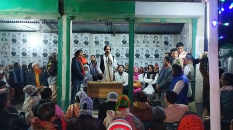 শেরপুরের ভাতশালা ইউনিয়নের বিভিন্ন ওয়ার্ডে পথসভা করলেন নৌকার মাঝি হুইপ আতিক