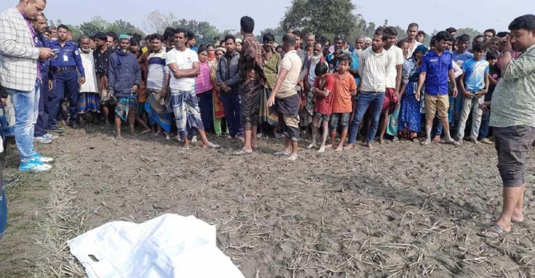 নকলায় ভ্যানচালকের লাশ উদ্ধার