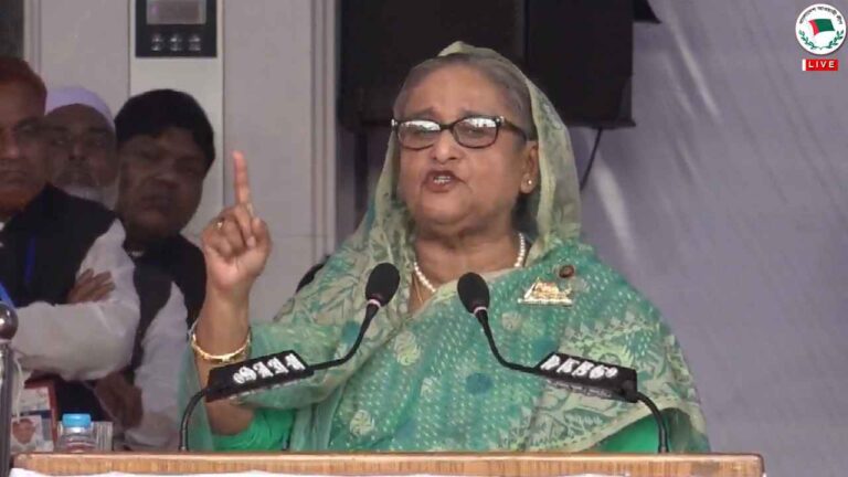 কয়েকটা গাড়ি পোড়ালেই সরকার পড়ে যাবে, অত সহজ না: প্রধানমন্ত্রী