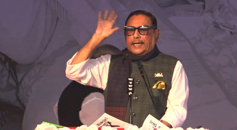 বিএনপির এক দফা আন্দোলন ভুয়া: ওবায়দুল কাদের