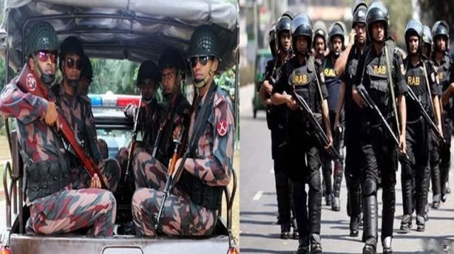 আইনশৃঙ্খলা পরিস্থিতি নিয়ন্ত্রণে বিজিবি-র‌্যাব মোতায়েন