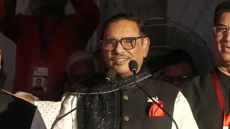 বিএনপি খেলায় নাই, পালিয়ে গেছে : ওবায়দুল কাদের
