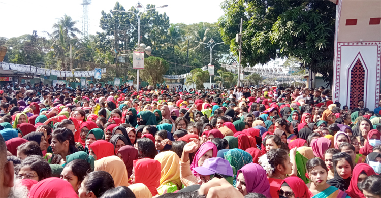 মিছিল-স্লোগানে মুখরিত প্রধানমন্ত্রীর জনসভাস্থল সিলেট