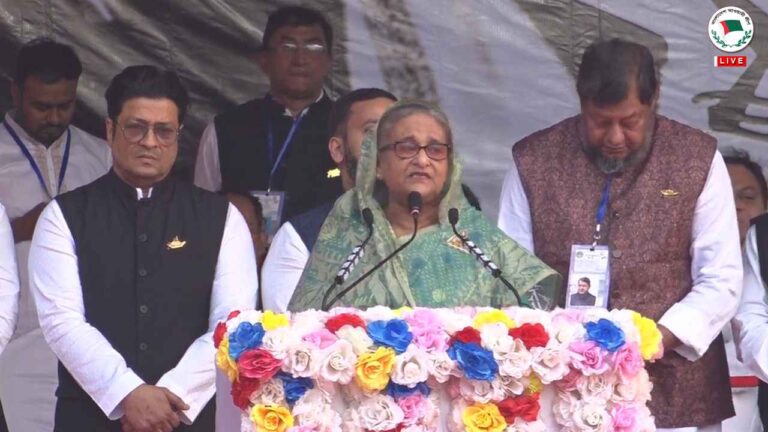 ভোট চুরি করতে পারবে না বলে বিএনপি নির্বাচনে আসেনি: প্রধানমন্ত্রী